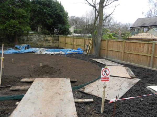 Raised Rear Garden with Drainage Problem - Olive Garden Design and ...